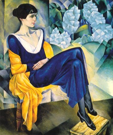 Anna Akhmatova by Nathan Altman