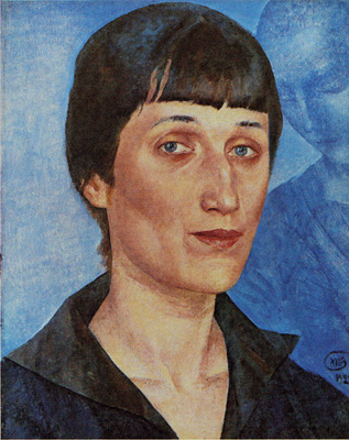 Akhmatova Petrov-vodkin