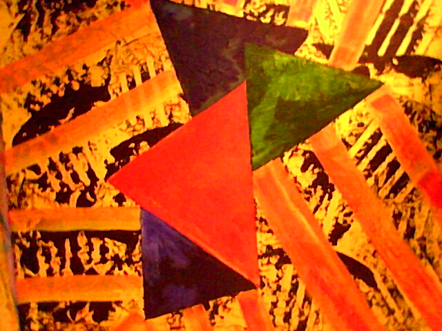 The Arrows of Time, acrylic by R.L.Kiernan