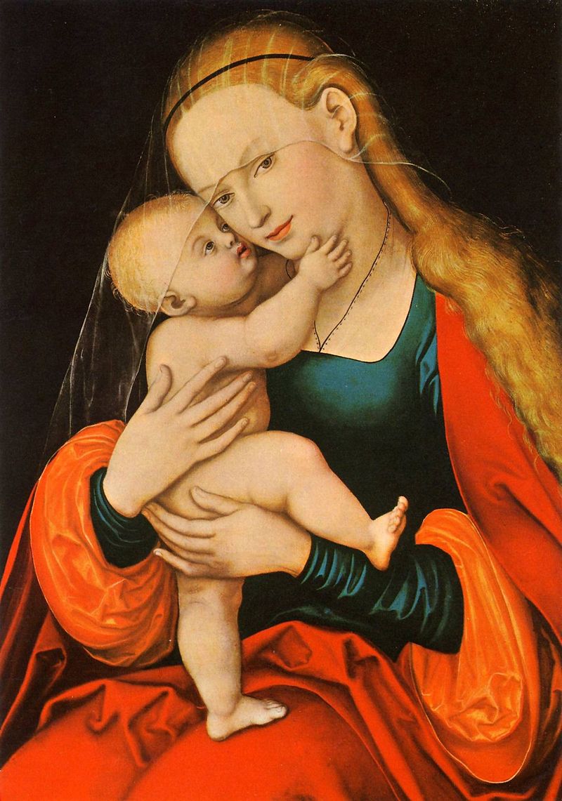 Lucas Cranach Maria Hilf