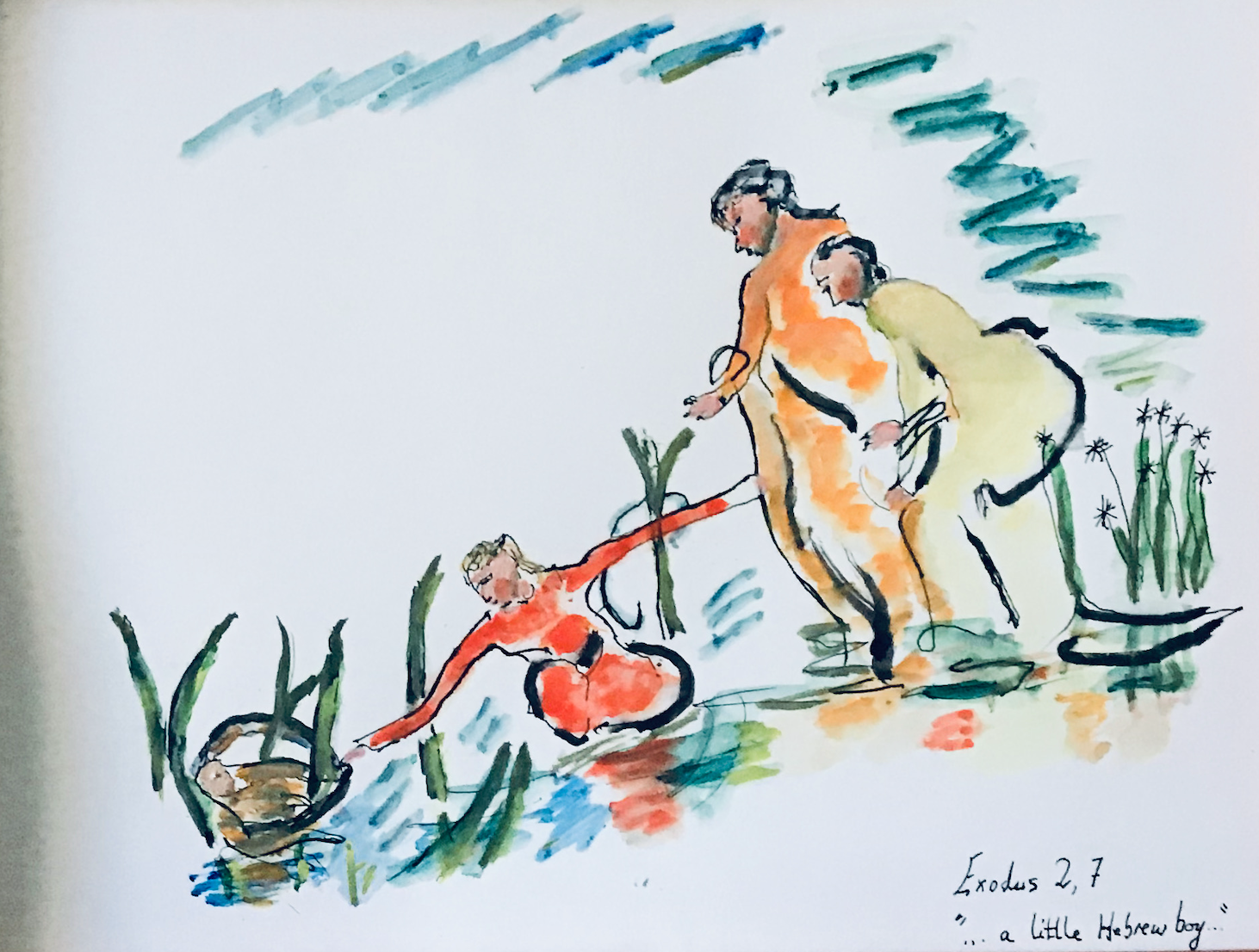 painting by Sarah White